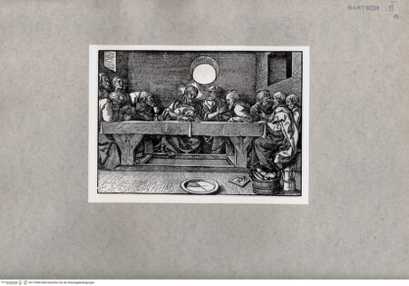 Vorderseite von  [http://creativecommons.org/publicdomain/mark/1.0/] Abendmahl Christi - , bh170840. Foto.