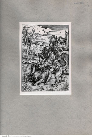 Vorderseite von  [http://creativecommons.org/publicdomain/mark/1.0/] Samson tötet den Löwen (Simsons Kampf mit dem Löwen) - , bh171145. Foto.