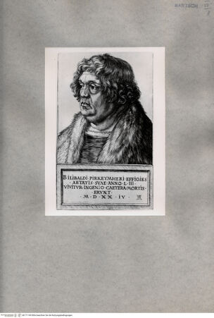 Vorderseite von  [http://creativecommons.org/publicdomain/mark/1.0/] Willibald Pirckheimer - , bh171149. Foto.