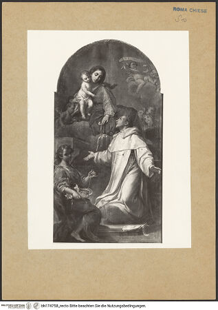 Vorderseite von ICCD [https://www.deutsche-digitale-bibliothek.de/content/lizenzen/rv-ez/] Marienerscheinung des seligen Simon von Roxas - , bh174758_recto. Foto.