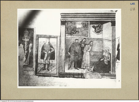 Vorderseite von Getty Research Institute [https://www.deutsche-digitale-bibliothek.de/content/lizenzen/rv-ez/] Heiliger Bischof; heiliger Rochus; Hiob auf dem Misthaufen - Gesamtansicht, bh175375_recto. Foto: Hutzel, Max.