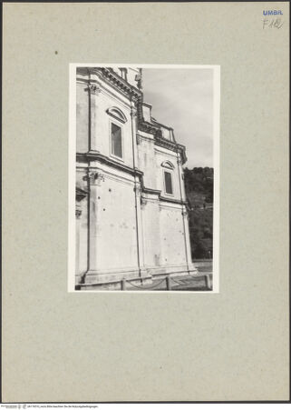 Vorderseite von unbekannt [https://www.deutsche-digitale-bibliothek.de/content/lizenzen/rv-fz/] Santa Maria della Consolazione - Südostecke, bh176510_recto. Foto.