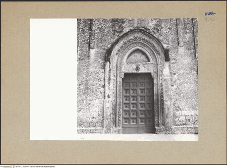 Vorderseite von Bibliotheca Hertziana [https://www.deutsche-digitale-bibliothek.de/content/lizenzen/rv-fz/] Hauptportal - Gesamtansicht, bh179727_recto. Foto: Lehmann-Brockhaus, Otto.