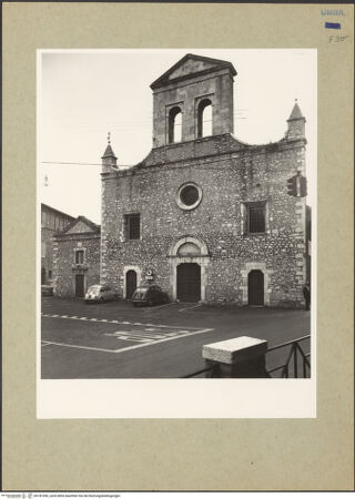 Vorderseite von Getty Research Institute [https://www.deutsche-digitale-bibliothek.de/content/lizenzen/rv-ez/] Santa Maria Assunta - Fassade, bh181090_recto. Foto: Hutzel, Max.