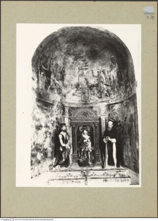 Vorderseite von Getty Research Institute [https://www.deutsche-digitale-bibliothek.de/content/lizenzen/rv-ez/] Ausmalung der linken Apsis - Gesamtansicht, bh181103_recto. Foto: Hutzel, Max.