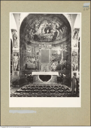 Vorderseite von Getty Research Institute [https://www.deutsche-digitale-bibliothek.de/content/lizenzen/rv-ez/] Szenen aus dem Leben der Maria und Heilige - Gesamtansicht, bh181104_recto. Foto: Hutzel, Max.