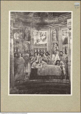Vorderseite von Getty Research Institute [https://www.deutsche-digitale-bibliothek.de/content/lizenzen/rv-ez/] Szenen aus dem Leben der Maria und HeiligeMarientod - Gesamtansicht, bh181105_recto. Foto: Hutzel, Max.