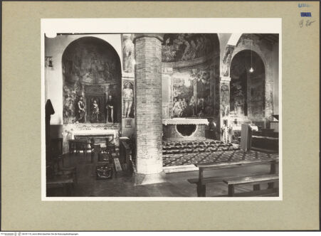 Vorderseite von Getty Research Institute [https://www.deutsche-digitale-bibliothek.de/content/lizenzen/rv-ez/] Santa Maria Assunta - Inneres, Apsiden, bh181110_recto. Foto: Hutzel, Max.