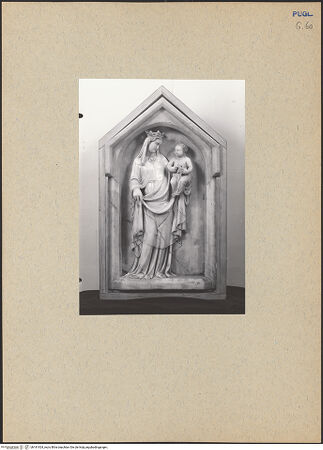 Vorderseite von ICCD [https://www.deutsche-digitale-bibliothek.de/content/lizenzen/rv-ez/] Madonna - Gesamtansicht, bh181924_recto. Foto.