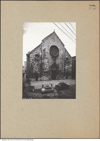 Vorderseite von ICCD [https://www.deutsche-digitale-bibliothek.de/content/lizenzen/rv-ez/] Cattedrale - Westfassade, Seitenansicht, bh182032_recto. Foto.