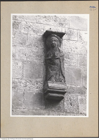 Vorderseite von ICCD [https://www.deutsche-digitale-bibliothek.de/content/lizenzen/rv-ez/] Verkündigung - Maria, bh182328_recto. Foto.