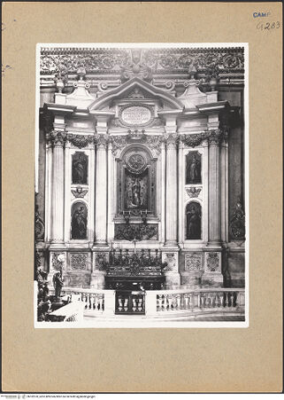 Vorderseite von Sopr. BAS NA [https://www.deutsche-digitale-bibliothek.de/content/lizenzen/rv-fz/] Cappella Pignatelli (dell'Immacolata) - Gesamtansicht, bh182518_recto. Foto.