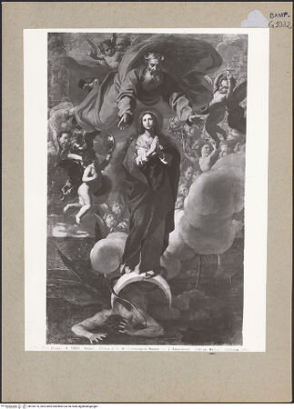 Vorderseite von Alinari [https://www.deutsche-digitale-bibliothek.de/content/lizenzen/rv-ez/] Unbefleckte Empfängnis - Gesamtansicht, bh184176_recto. Foto.