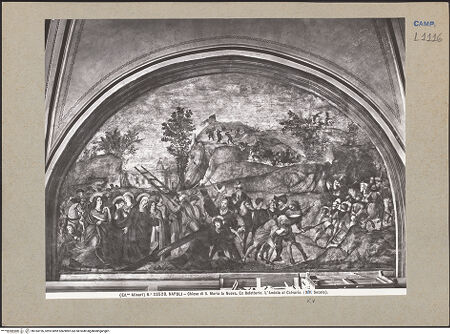 Vorderseite von Alinari [https://www.deutsche-digitale-bibliothek.de/content/lizenzen/rv-ez/] Die Kreuztragung - Gesamtansicht, bh184196_recto. Foto.