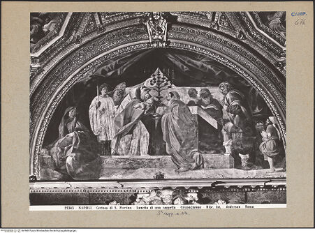 Vorderseite von Alinari [https://www.deutsche-digitale-bibliothek.de/content/lizenzen/rv-ez/] Die Darbringung des Christuskindes im Tempel - Gesamtansicht, bh184207_recto. Foto.