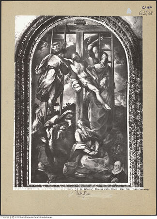 Vorderseite von Alinari [https://www.deutsche-digitale-bibliothek.de/content/lizenzen/rv-ez/] Die Kreuzabnahme - Gesamtansicht, bh184238_recto. Foto.