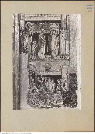 Vorderseite von ICCD [https://www.deutsche-digitale-bibliothek.de/content/lizenzen/rv-ez/] Der heilige Nikolaus der Pilger und Szenen aus seinem Leben - Szenen aus dem Leben des heiligen Nikolaus (linke Seite), bh184313_recto. Foto.