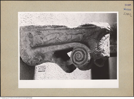 Vorderseite von Hutzel, Max [https://www.deutsche-digitale-bibliothek.de/content/lizenzen/rv-ez/] Gargoyle (?) - Gesamtansicht, bh184650_recto. Foto: Hutzel, Max.