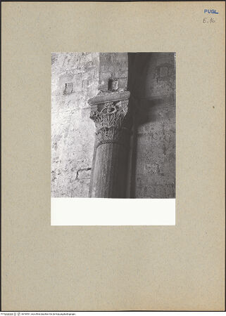 Vorderseite von ICCD [https://www.deutsche-digitale-bibliothek.de/content/lizenzen/rv-ez/] Kapitelle der Seitenschiffe - Kapitell, bh184931_recto. Foto.