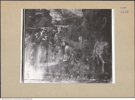 Vorderseite von ICCD [https://www.deutsche-digitale-bibliothek.de/content/lizenzen/rv-ez/] Kreuztragung - Detail, bh188170_recto. Foto.