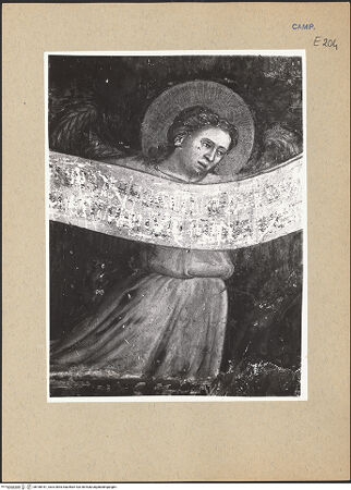 Vorderseite von ICCD [https://www.deutsche-digitale-bibliothek.de/content/lizenzen/rv-ez/] Die Wurzel JesseUnteres Teil - Detail: Engel links, bh188181_recto. Foto.