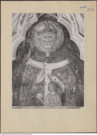 Vorderseite von ICCD [https://www.deutsche-digitale-bibliothek.de/content/lizenzen/rv-ez/] Heiliger Nikolaus von Myra - Detail, bh188246_recto. Foto.