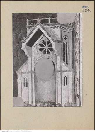 Vorderseite von Gabinetto Fotografico Nazionale [https://www.deutsche-digitale-bibliothek.de/content/lizenzen/rv-ez/] Geschichten von Joseph, Moses und SamsonJakob erfährt vom Tod Josephs - Detail, Architektur, bh188281_recto. Foto.