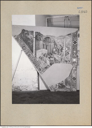 Vorderseite von ICCD [https://www.deutsche-digitale-bibliothek.de/content/lizenzen/rv-ez/] Die sieben Sakramente und der Triumph der KircheSakrament der Priesterweihe - Gesamtansicht (während der Restaurierung), bh188294_recto. Foto.