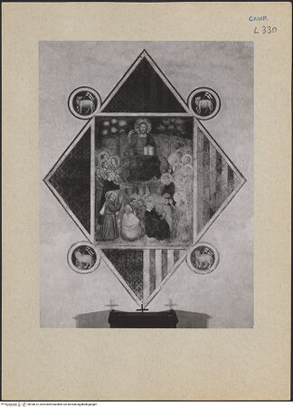 Vorderseite von ICCD [https://www.deutsche-digitale-bibliothek.de/content/lizenzen/rv-ez/] Mensa Christi - Gesamtansicht, bh188312_recto. Foto.