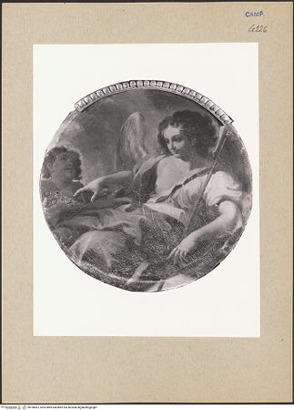 Vorderseite von Sopr. BAS NA [https://www.deutsche-digitale-bibliothek.de/content/lizenzen/rv-ez/] Die vier ErzengelDer Erzengel Uriel? - Gesamtansicht, bh188367_recto. Foto.