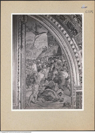 Vorderseite von Sopr. BAS NA [https://www.deutsche-digitale-bibliothek.de/content/lizenzen/rv-ez/] Martyrium und Glorie der Apostel Petrus und Paulus und Aposteln (oder Propheten)Martyrium der Apostel Petrus und Paulus - Enthauptung des Paulus, bh188378_recto. Foto.