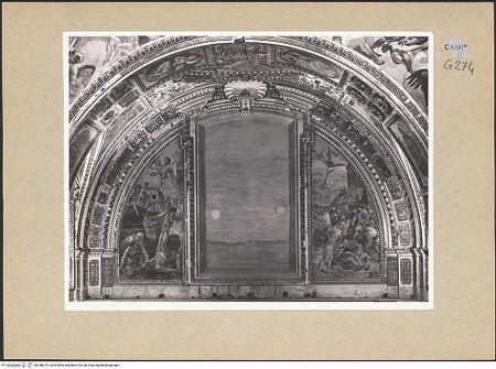 Vorderseite von Sopr. BAS NA [https://www.deutsche-digitale-bibliothek.de/content/lizenzen/rv-ez/] Martyrium und Glorie der Apostel Petrus und Paulus und Aposteln (oder Propheten)Martyrium der Apostel Petrus und Paulus - Gesamtansicht, bh188379_recto. Foto.