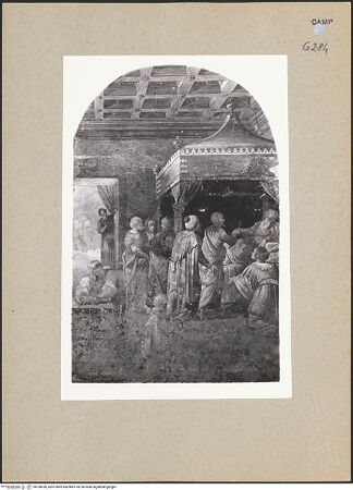 Vorderseite von Sopr. BAS NA [https://www.deutsche-digitale-bibliothek.de/content/lizenzen/rv-ez/] Die Auferweckung der Tochter des Jairus - Gesamtansicht, bh188396_recto. Foto.