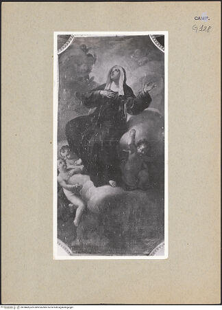 Vorderseite von Sopr. BAS NA [https://www.deutsche-digitale-bibliothek.de/content/lizenzen/rv-ez/] Triumph der heiligen Candida - Gesamtansicht, bh188409_recto. Foto.