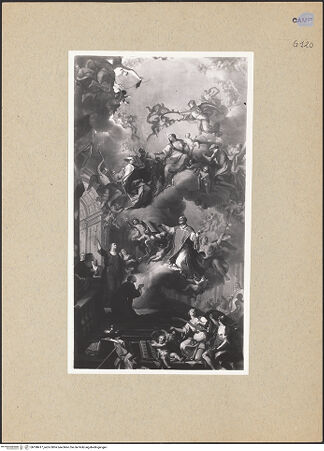 Vorderseite von Sopr. BAS NA [https://www.deutsche-digitale-bibliothek.de/content/lizenzen/rv-ez/] Triumph der Maria - Gesamtansicht, bh188417_recto. Foto.