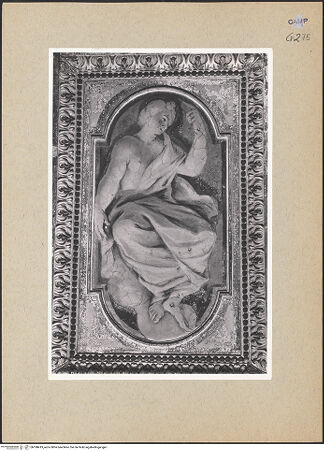 Vorderseite von Sopr. BAS NA [https://www.deutsche-digitale-bibliothek.de/content/lizenzen/rv-ez/] Martyrium und Glorie der Apostel Filippus und Jakobus und Aposteln (oder Propheten)Dekoration: Putti und Propheten (?) - Prophet (?), bh188419_recto. Foto.