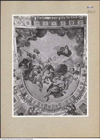 Vorderseite von Sopr. BAS NA [https://www.deutsche-digitale-bibliothek.de/content/lizenzen/rv-ez/] Martyrium und Glorie der Apostel Filippus und Jakobus und Aposteln (oder Propheten)Glorie der Apostel Filippus und Jakobus - Gesamtansicht, bh188420_recto. Foto.