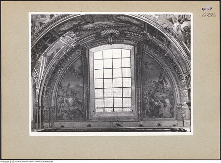 Vorderseite von Sopr. BAS NA [https://www.deutsche-digitale-bibliothek.de/content/lizenzen/rv-ez/] Martyrium und Glorie der Apostel Andreas und Jakobus und Aposteln (oder Propheten)Martyrium der Apostel Andreas und Jakobus - Gesamtansicht, bh188422_recto. Foto.