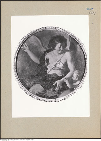 Vorderseite von Sopr. BAS NA [https://www.deutsche-digitale-bibliothek.de/content/lizenzen/rv-ez/] Die vier ErzengelDer Erzengel Raphael - Gesamtansicht, bh188423_recto. Foto.