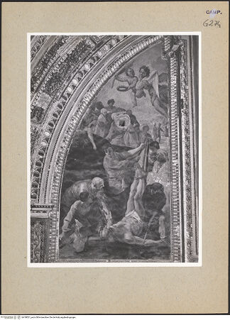 Vorderseite von Sopr. BAS NA [https://www.deutsche-digitale-bibliothek.de/content/lizenzen/rv-ez/] Martyrium und Glorie der Apostel Petrus und Paulus und Aposteln (oder Propheten)Martyrium der Apostel Petrus und Paulus - Kreuzigung des Petrus, bh188521_recto. Foto.