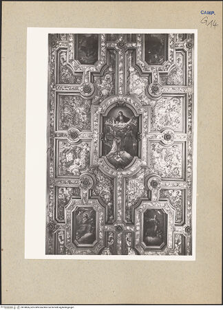 Vorderseite von Hutzel, Max [https://www.deutsche-digitale-bibliothek.de/content/lizenzen/rv-ez/] Deckendekoration - Gesamtansicht, bh188566_recto. Foto: Hutzel, Max.