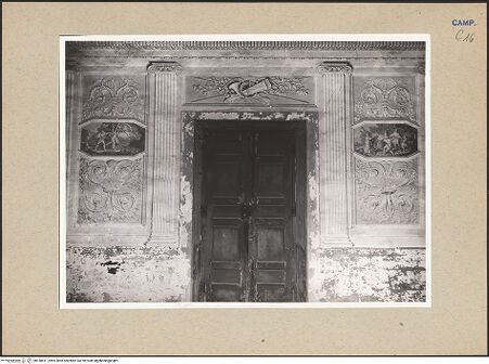 Vorderseite von Hutzel, Max [https://www.deutsche-digitale-bibliothek.de/content/lizenzen/rv-ez/] Tenuta di CarditelloCasino RealeStanzino di Diana - Teilansicht, bh188611_recto. Foto: Hutzel, Max.