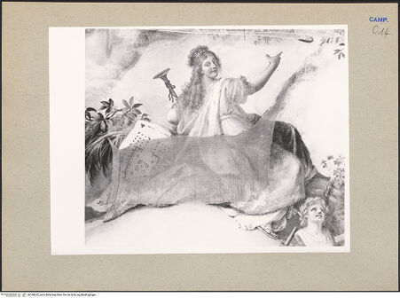 Vorderseite von Hutzel, Max [https://www.deutsche-digitale-bibliothek.de/content/lizenzen/rv-ez/] Glorie des Heinrich IV und der Bourbonen-Familie - Detail, bh188622_recto. Foto: Hutzel, Max.