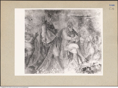 Vorderseite von Hutzel, Max [https://www.deutsche-digitale-bibliothek.de/content/lizenzen/rv-ez/] Glorie des Heinrich IV und der Bourbonen-Familie - Detail: Heinrich IV., bh188625_recto. Foto: Hutzel, Max.