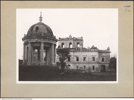 Vorderseite von Hutzel, Max [https://www.deutsche-digitale-bibliothek.de/content/lizenzen/rv-ez/] Tenuta di CarditelloTempietto - Gesamtansicht, bh188764_recto. Foto: Hutzel, Max.