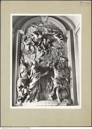 Vorderseite von unbekannt [https://www.deutsche-digitale-bibliothek.de/content/lizenzen/rv-fz/] Attilas Vertreibung durch Papst Leo I. - , bh188941_recto. Foto: Rigamonti.