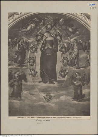 Vorderseite von Alinari [https://www.deutsche-digitale-bibliothek.de/content/lizenzen/rv-ez/] Mariä Himmelfahrt - Detail: Maria, bh190368_recto. Foto.