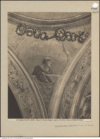 Vorderseite von Alinari [https://www.deutsche-digitale-bibliothek.de/content/lizenzen/rv-ez/] Vier Propheten - Prophet (Jesaia?), bh190371_recto. Foto.