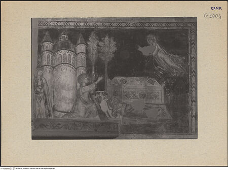 Vorderseite von Sopr. BAS NA [https://www.deutsche-digitale-bibliothek.de/content/lizenzen/rv-ez/] Szenen aus dem Leben der heiligen AgnesAgnes erscheint der Costantia - Gesamtansicht, bh190660_recto. Foto.