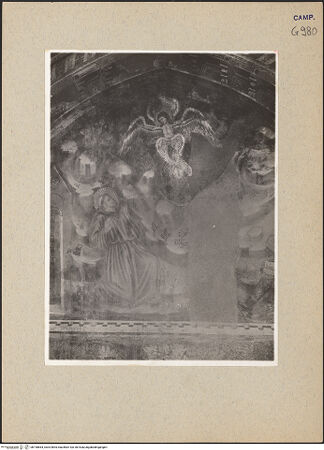 Vorderseite von Sopr. BAS NA [https://www.deutsche-digitale-bibliothek.de/content/lizenzen/rv-ez/] Szenen aus dem Leben des heiligen FranziskusDie Stigmatisation des hl. Franziskus - Teilansicht, bh190664_recto. Foto.